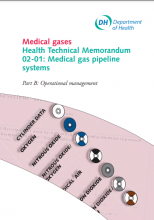 Health Technical Memorandum 02-01: Medical gas pipeline systems: Part B: Operational management [2006 edition]